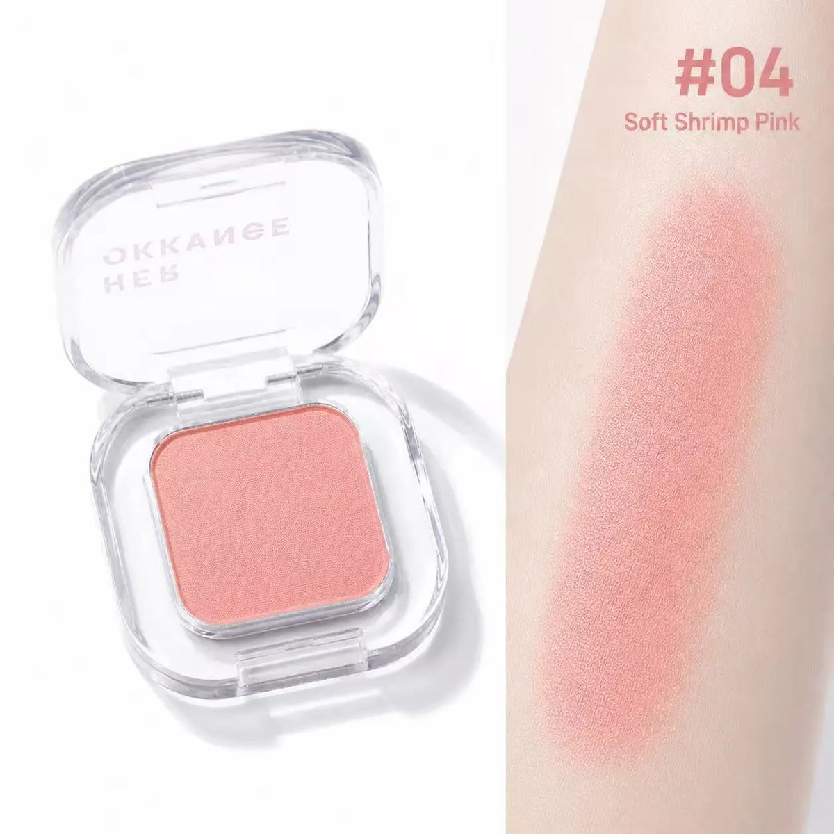 Herorange Low Saturation Matte Single Eyeshadow Waterproof Daily Holiday Gift Cosmetic