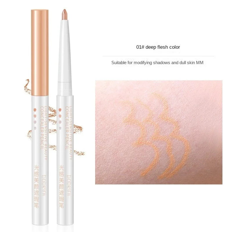 Moisturizing Eyebrow and Lip Concealer Pen Full Coverage Waterproof Contour Face Acne Scar Concealer Stick