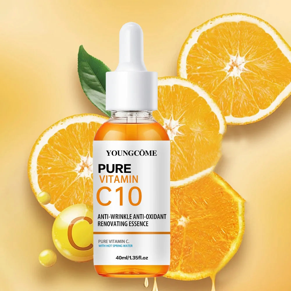 YOUNGCOME Vitamin C Serum For Face With Hyaluronic Acid & Salicylic Acid, Hydrating Face Serum, Boost Radiance & Reduce Wrinkles