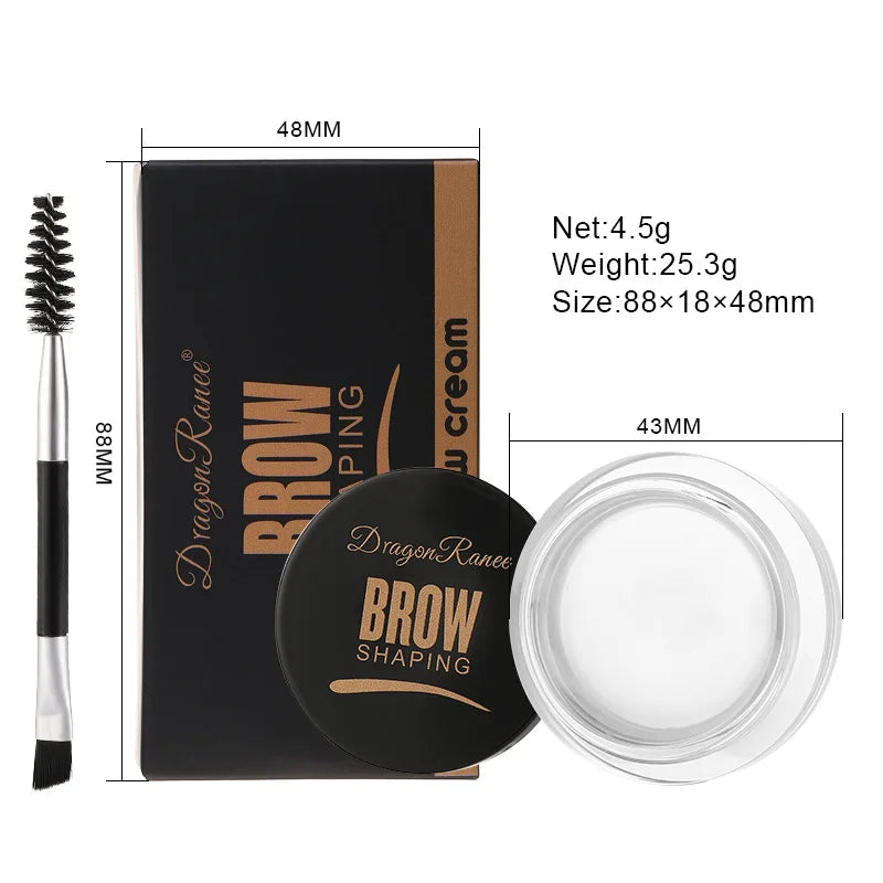 6color Wild Eyebrow Styling Eyebrow Cream Styling Eyebrow Gel Soap Wax White Eyebrow Cream