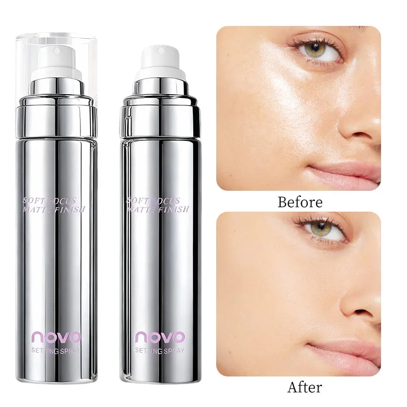 Long-Lasting Setting Spray With Hyaluronic Acid & White Truffle, Moisturizing, Oil Control, Quick-Drying