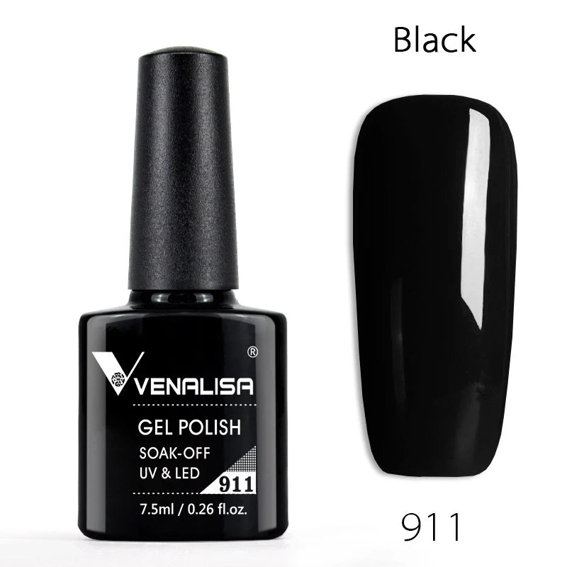Venalisa 7.5ml Fashion Shiny Soak Off UV Gel Nail Gel Polish Cosmetics Nail Art Manicure Nails Gel Polish Tips Nail Varnish