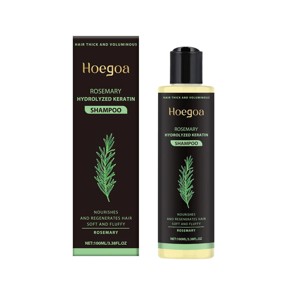 Natural Rosemary Hair Shampoo Reduce Hair Loss Clean Dandruff Nourish Moisturize Scalp Improve Hair Quality Hair Care Product