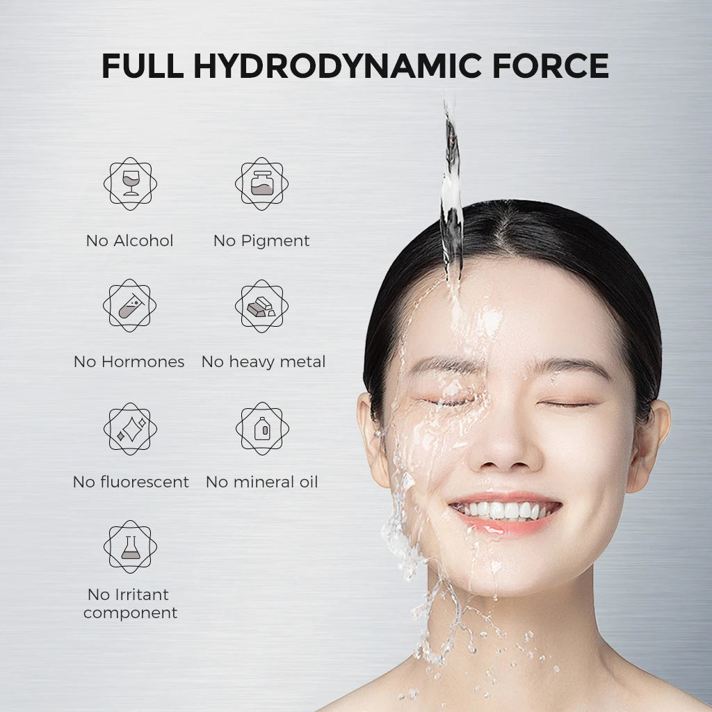 NING DERMOLOGIE Hyaluronic Acid 4D Hydration Brightening Moisturizing Sheet Mask with Niacinamide & Ceramide for Smooth Skin