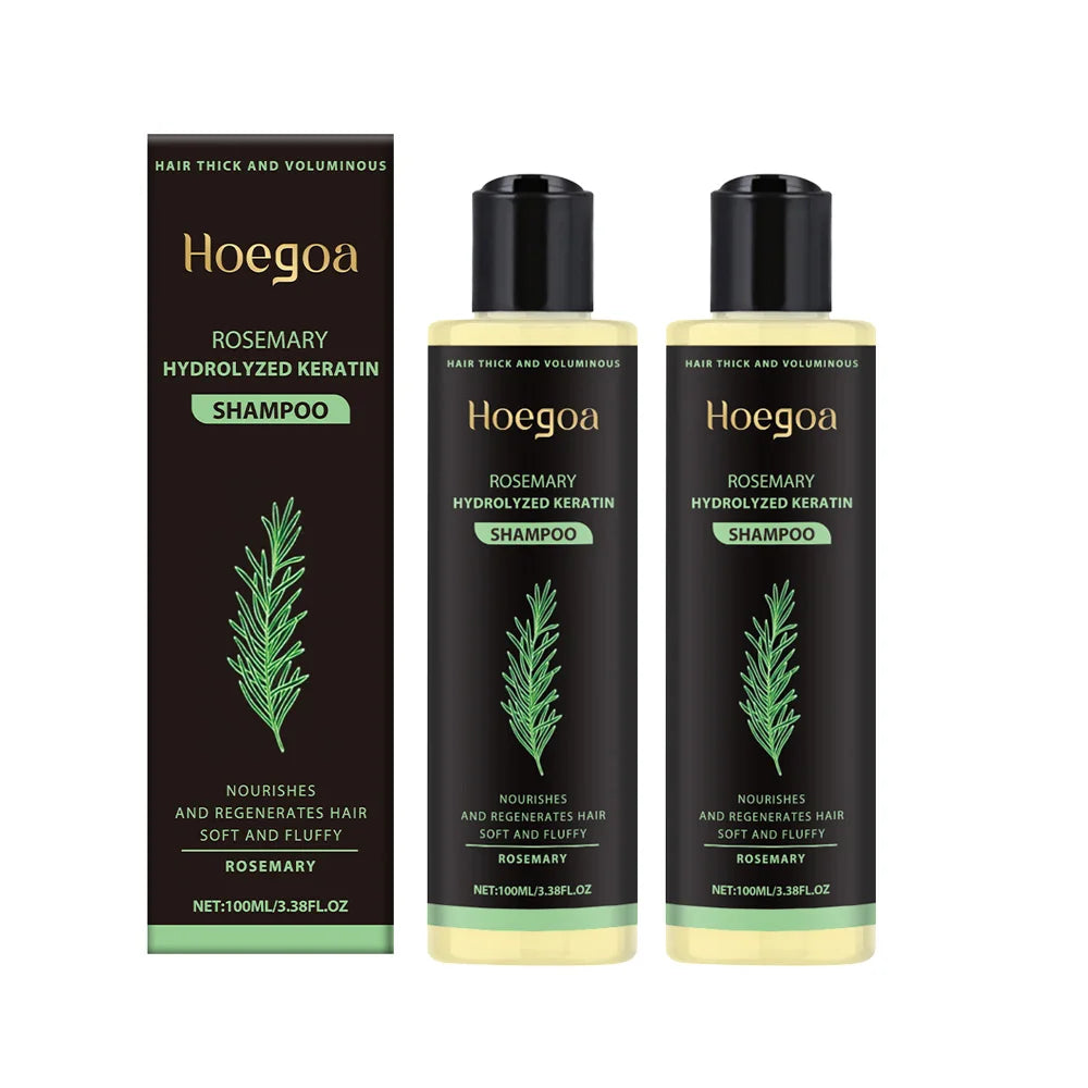 Natural Rosemary Hair Shampoo Reduce Hair Loss Clean Dandruff Nourish Moisturize Scalp Improve Hair Quality Hair Care Product