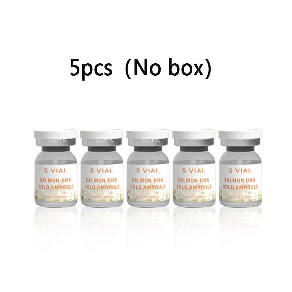 5ml High Salmon DNA Gold Ampoule Skin Booster Serum BB Cream Glow Beginner Starter Kit Face Skin Care Essence
