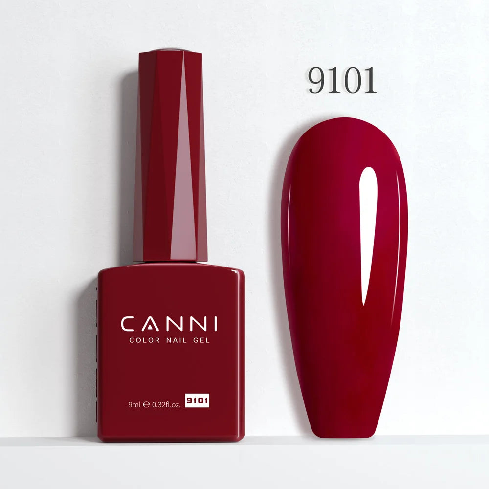 CANNI Nail Gel Polish HEMA FREE TPO FREE Summer Colors Semi Permanent Soak Off UV LED Self-leveling Great Coverage Gel Varnish