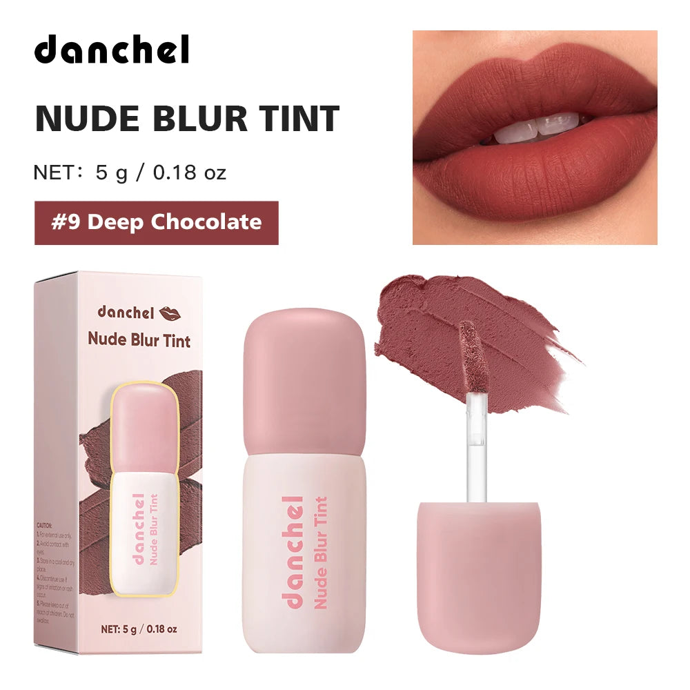 Nude Blur Tint Smudge-proof Visibly Smooths Lip Lines Airy Matte Texture Lip Gloss Wide Range of Shades 2-in 1 Lip & Cheek Tint