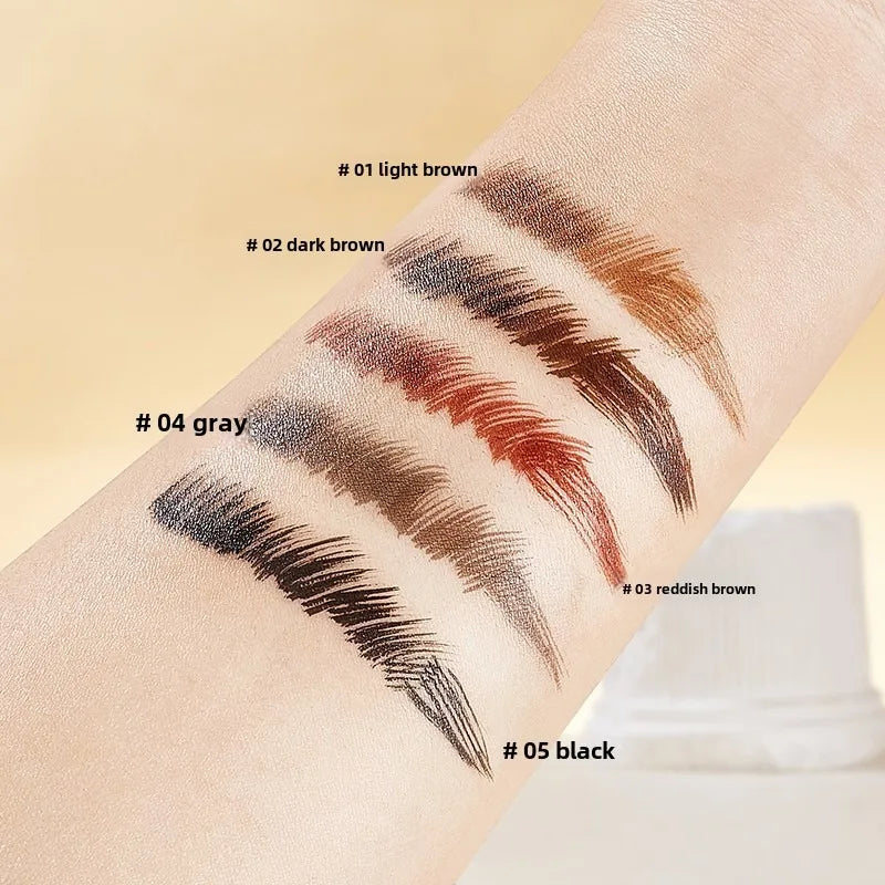 AIYI 4-Prong Eyebrow Pencil Waterproof Microblading Long Lasting Natural Smudge Proof Brow Pen
