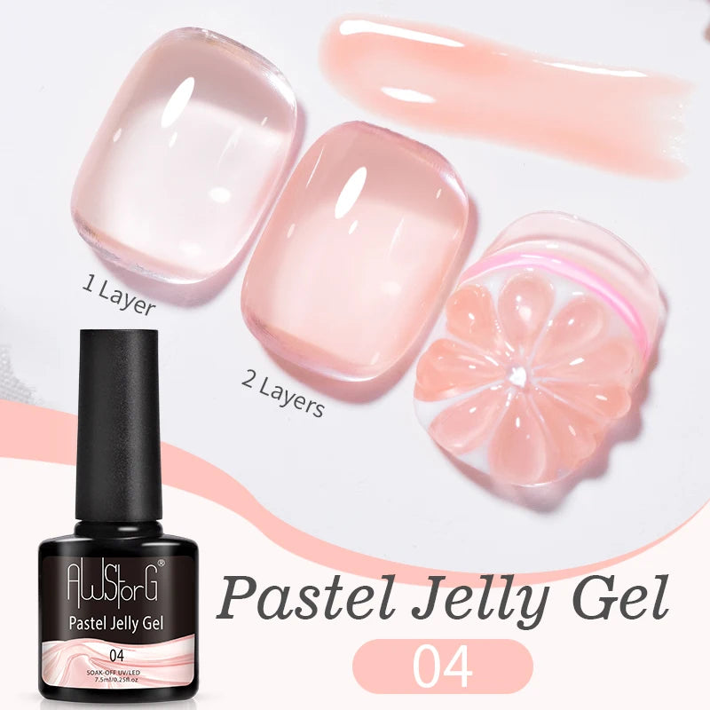 AWStorG Intense Rainbow Cat Eye Gel 5ml Holographic Laser Magnetic Nail Gel Soak Off UV LED Gel Polish Shiny Rainbow Manicur