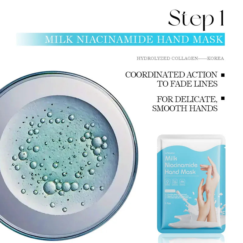 KORMESIC Silky Smooth Hand Mask Remove Rejuvenating Nourishing Hydrating Skin Care Products