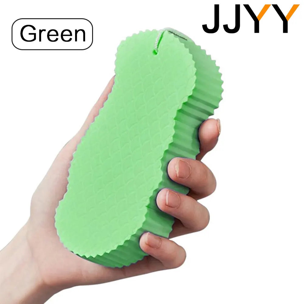 JJYY 1PC 3D Magic Sponge Children's Bath Sponge Body Peeling Dead Skin Exfoliating Massager Cleaning Bath Brush Exfoliating
