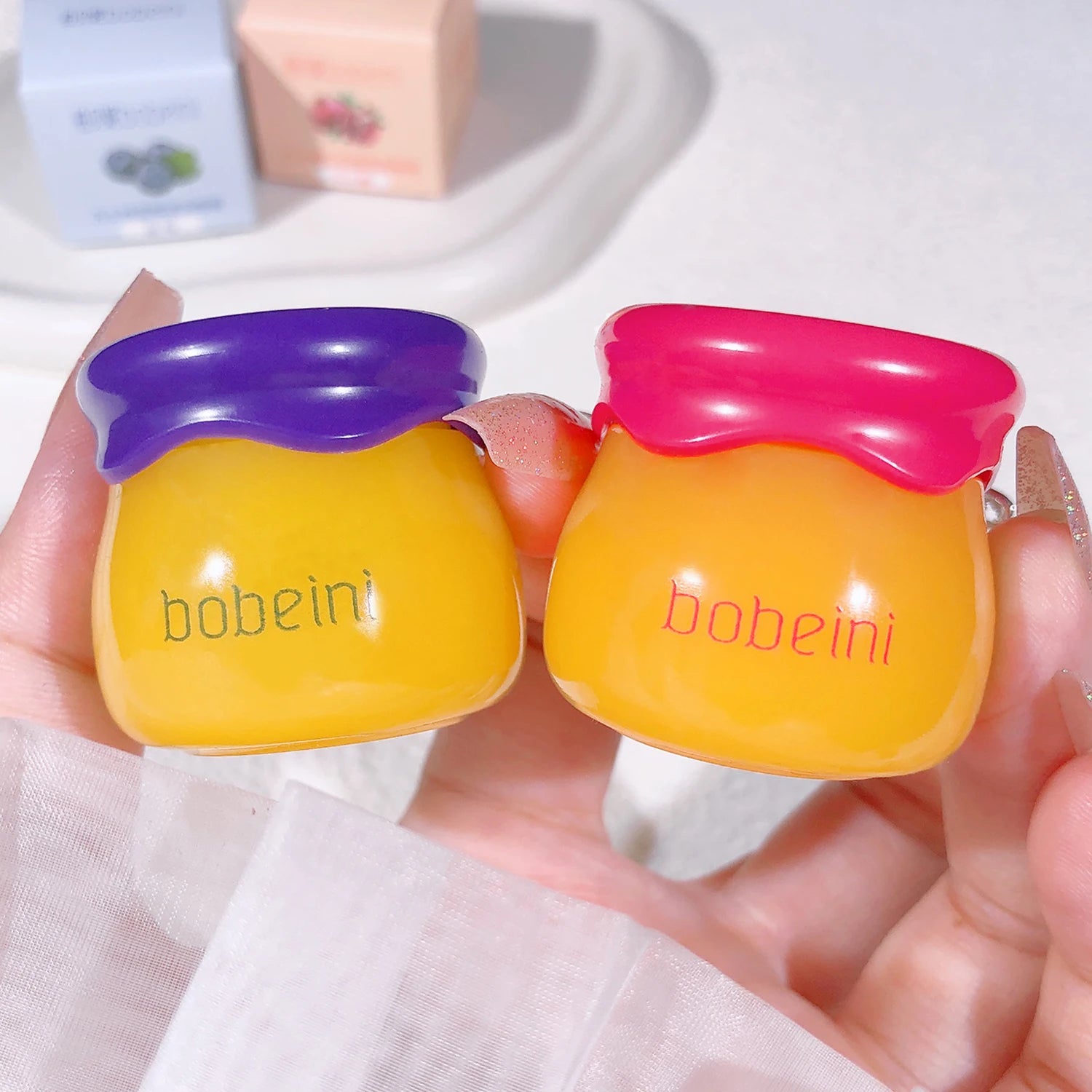 Small Honeypot Lip Mask Moisturizing Moisturizing Lip Balm Hydrates, Prevents Dryness, Cracking, Peeling, and Fading Lip Wrinkle