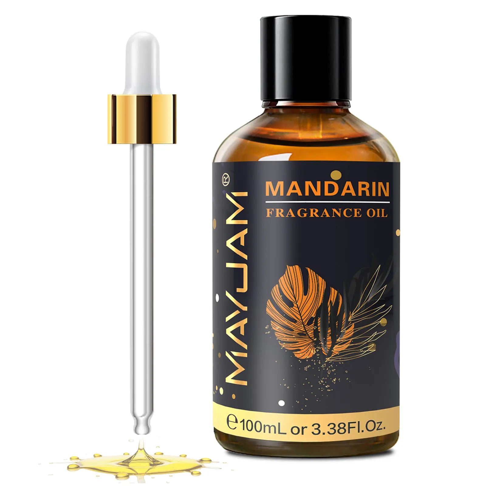 MAYJAM 100ml Fragrance Oils with Dropper For Humidifier Car Diffuser White Musk Bubble Gum Sea Breeze Freesia Baby Powder