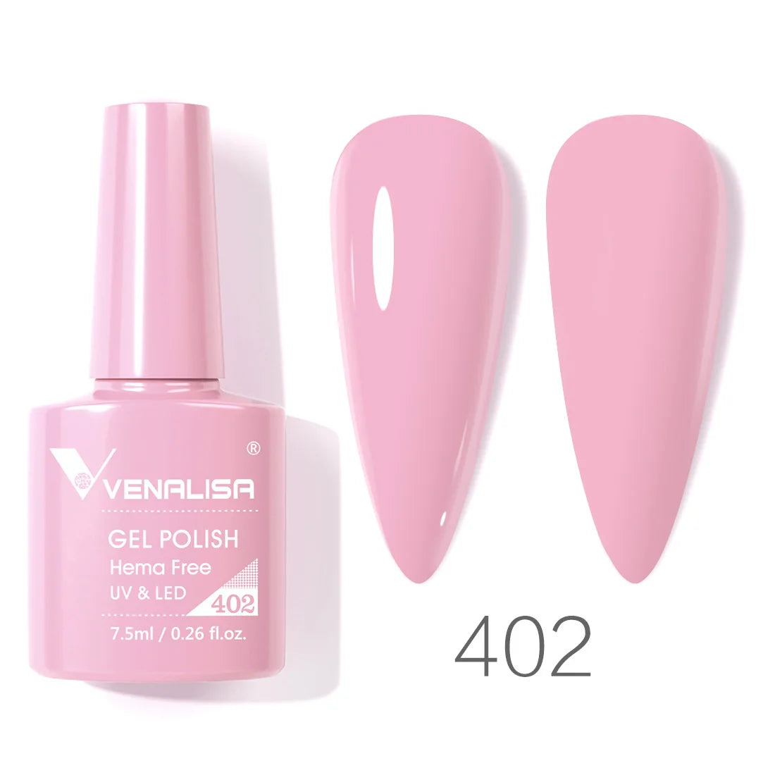 VENALISA Reinforce Thick Base Nail Gel Polish Tempered Nowipe Semi Permanent Gellack 7.5ml Soak off UV LED Organic Gel Varnish