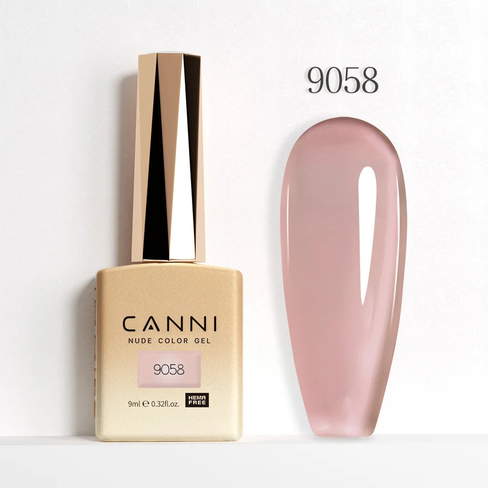 CANNI Nail Gel Polish HEMA FREE TPO FREE Summer Colors Semi Permanent Soak Off UV LED Self-leveling Great Coverage Gel Varnish