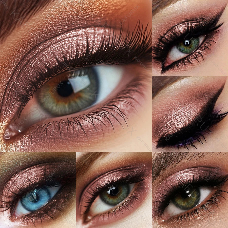 1PC Metallic Glitter Eyeshadow Pencil Waterproof Pearlescent Nude Eye Shadow Green Blue Brown Makeup Gift Eye Pen Cosemtic