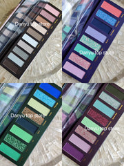 Narimi Eyeshadow Palette 8 Colors Chameleon Shimmer Matte Waterproof Long-lasting Professional Eye Shadow Cosmetic Makeup