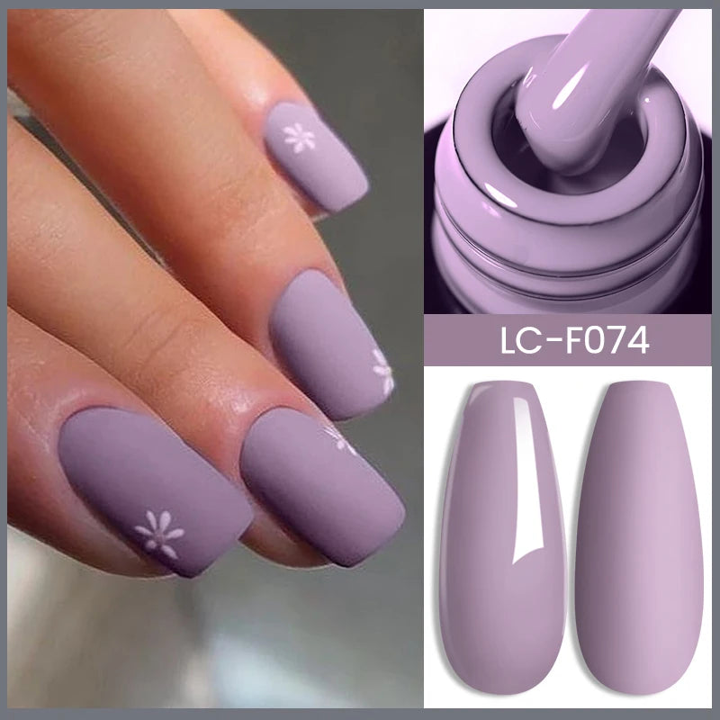 LILYCUTE 7ml Champagne Rose Gold Glitter Gel Nail Polish Colorful Sparking Long Lasting Manicure Soak Off Nails Art Gel Varnish