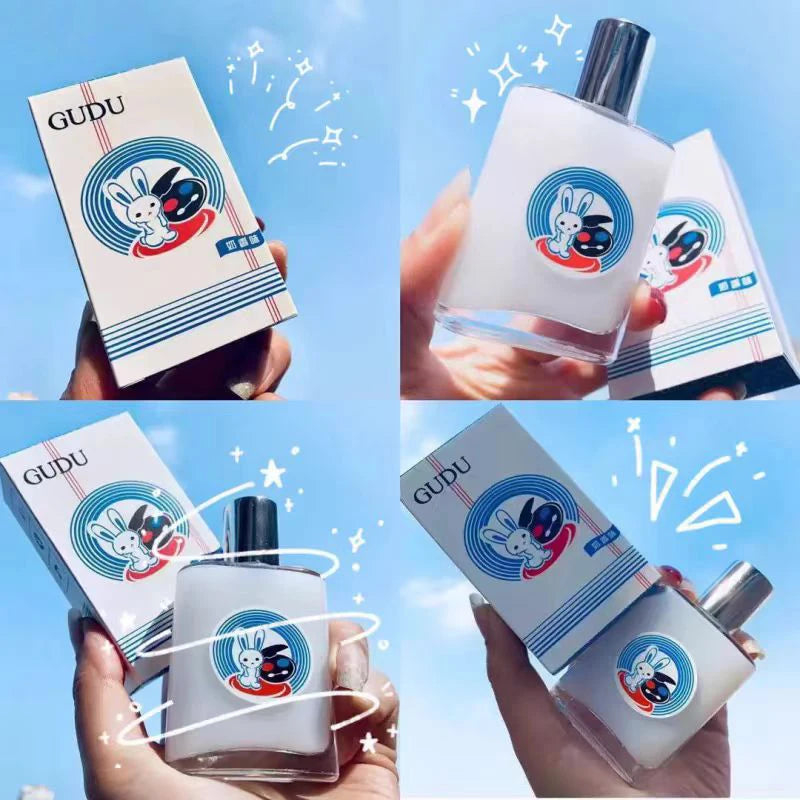 Rich White Rabbit Creamy Candy Perfume Popular Unisex Lasting Sweet Fragrance HighEnd Fresh Natural Coconut Milk Fragrance Spray