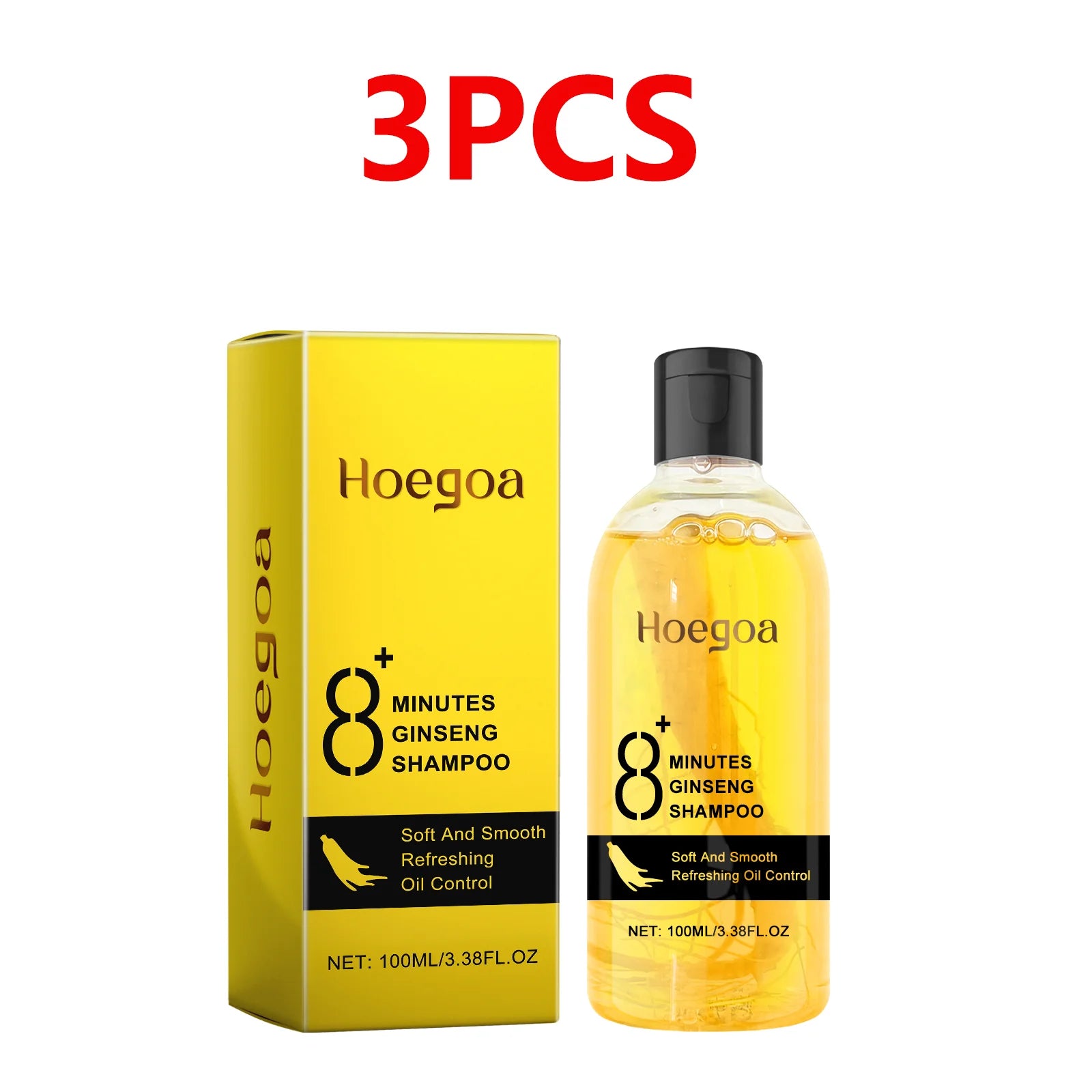 Ginseng Oil Shampoo and Conditioner Hair Strengthens Anti Loss Restore Damaged Cleansing Dandruff Control Hair Growth Shampoo