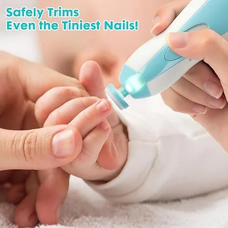 Multifunctional Electric Baby Nail Trimmer Baby Nail File Clippers Toes Fingernail Cutter Trimmer Manicure Tool Set Baby Care