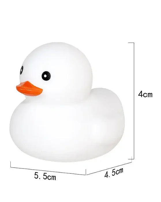 1pcs Rubber Duck Floating Squeaky Duckies Gift for Shower Infants Party Decoration