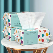 Disposable Washcloth Thick Face Towel Make Up Soft Removing Wipes Dry Cleanser Towelettes For Skin Care 100 Counts