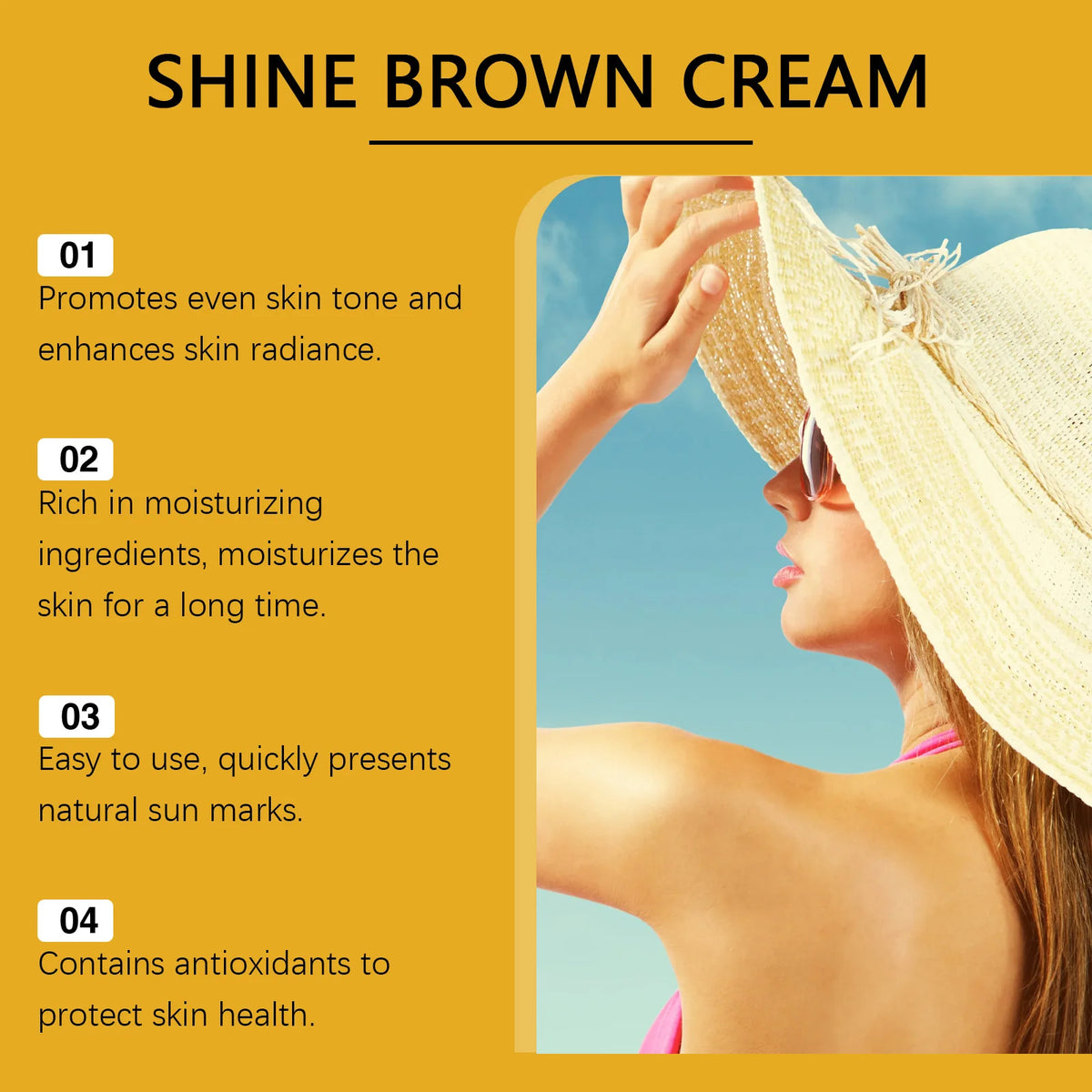 Aloe Vera Tanning Gel, Gentle Sun-Kissed Skin Care, Summer Beach Bronze Tone Enhancer & After-Sun Soothing Gel