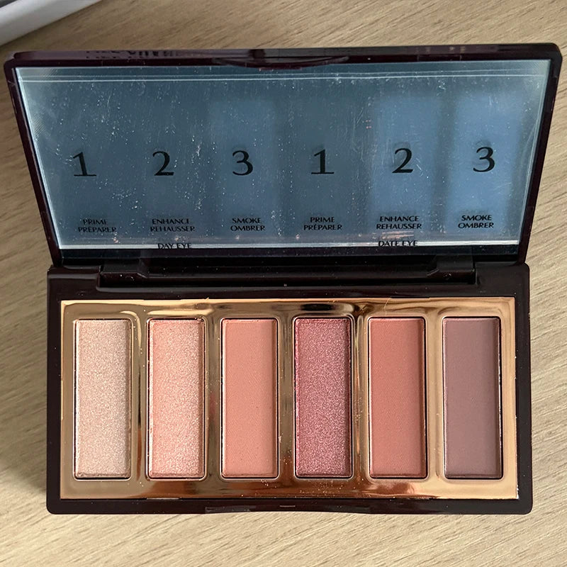 2026 CT Lip Gloss Collagen Lipstick Hydrating Soft Fluffy Head Blush Highlighter Concealer Eyeshadow Palette Fine Powder Texture