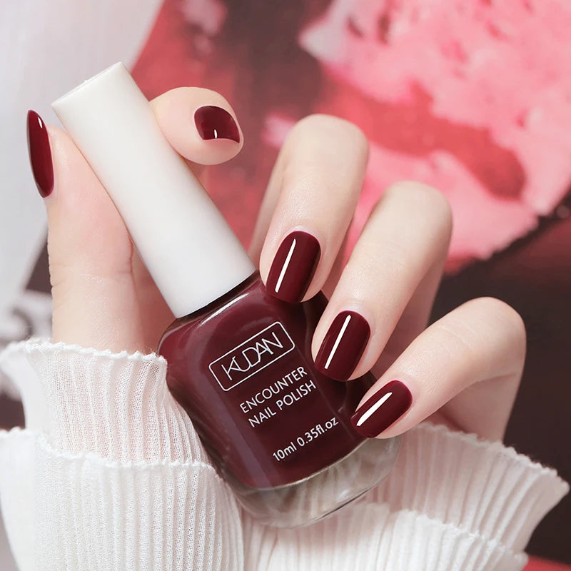 10ml Peel Off Water-Based Nail Polish Fast Drying Long-Lasting Healthy Brightening Effect Long Lasting Nails No Need Lamp Cure