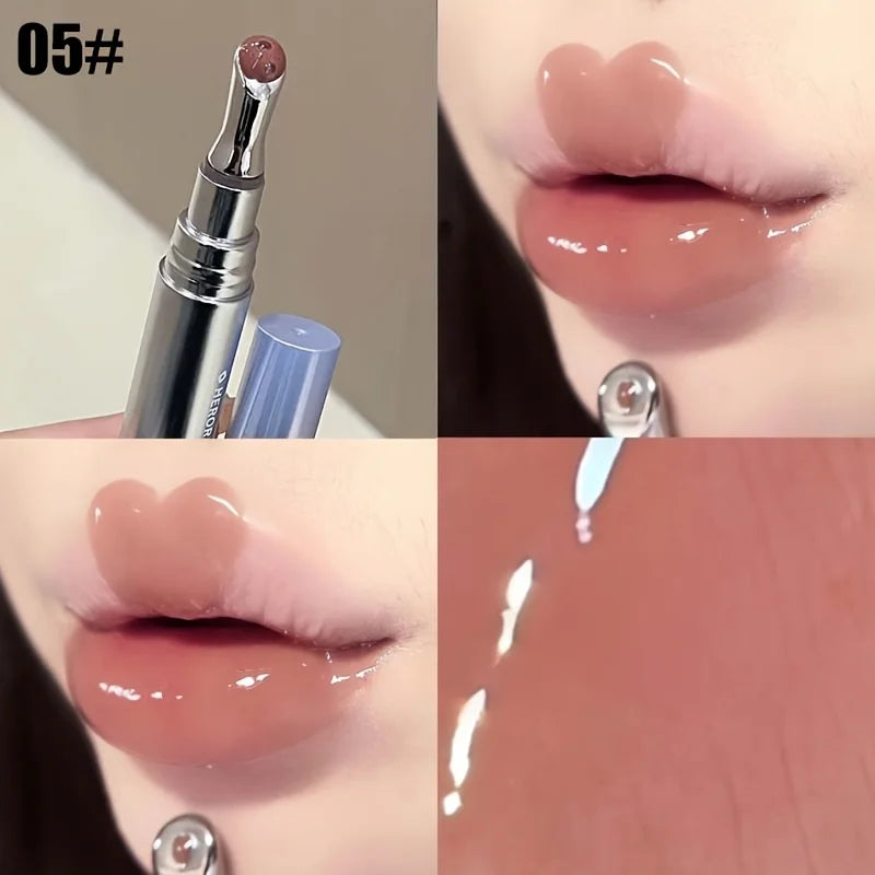 Herorange Bright Lip Gloss Moisturizing Long Lasting Lip Care for All Skin Types Valentine Birthday Gift