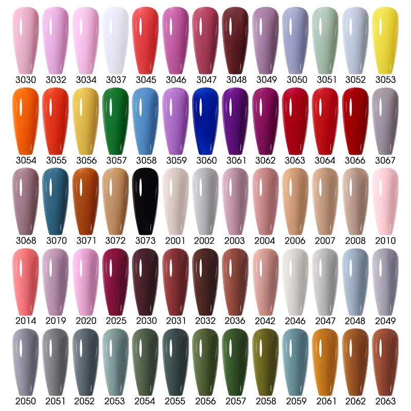 Arte Clavo 15ML Red Brown Color Gel Nail Polish Autumn Winter Nail Art Gel Nail Supplies Semi Permanent Soak Off UV Gel Varnish