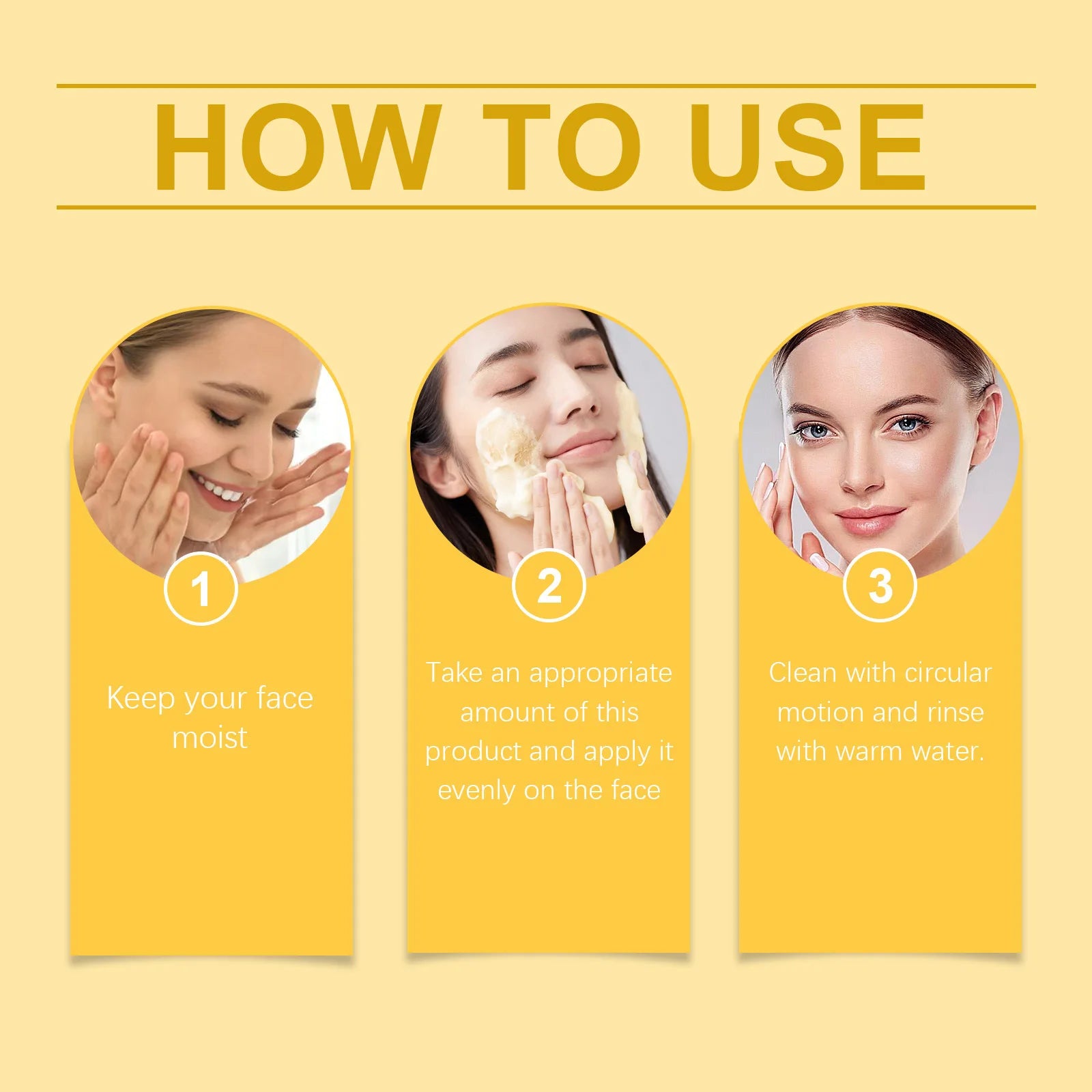 Turmeric Mousse Cleanser Face Cleaning Shrink Pores Oil Control Dull Skin Brightening Hydrated Facial Contour Foaming Cleanser