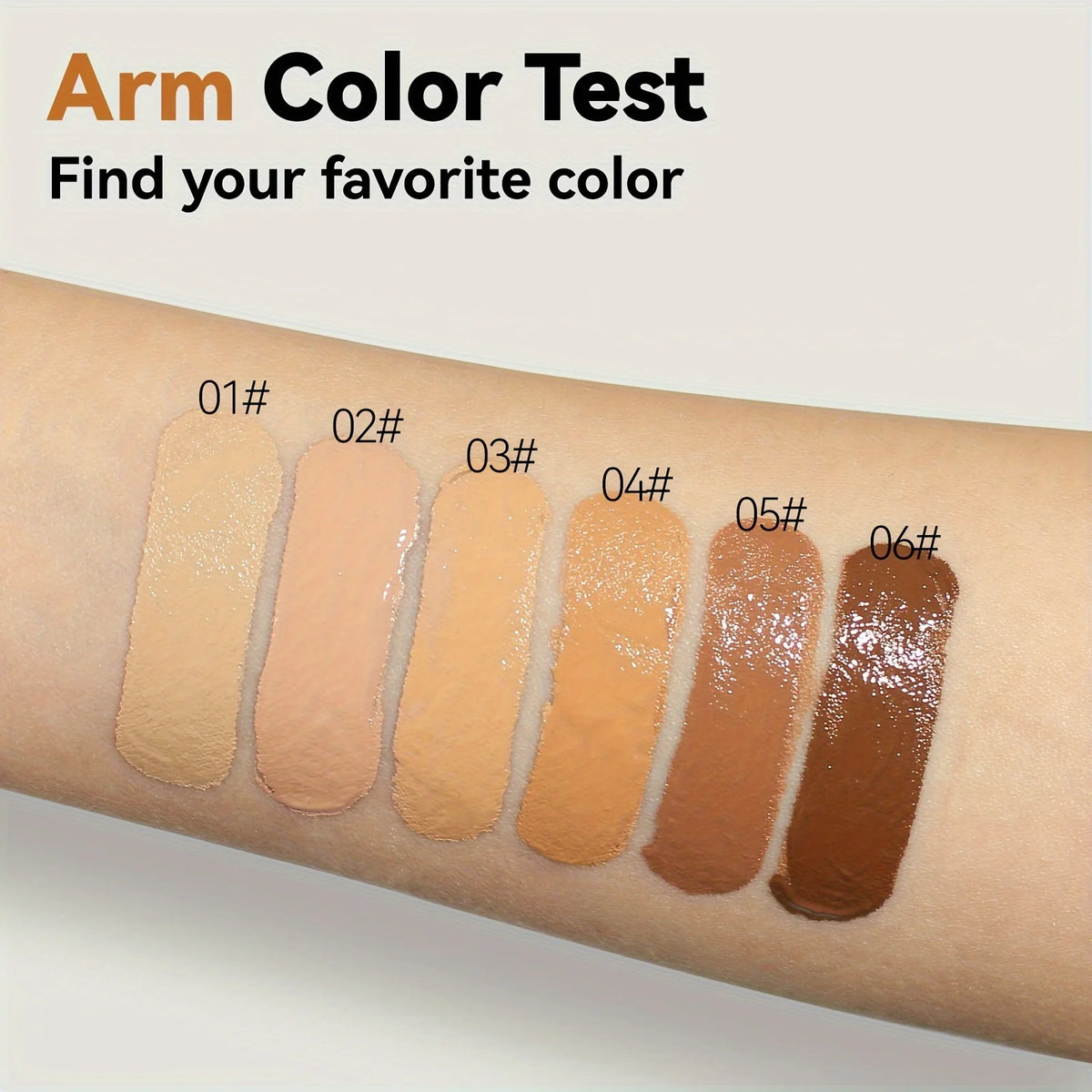 2-In-1 Oil Control Liquid Foundation And Conceal, Full Coverage Long Lasting Waterproof Foundation Makeup