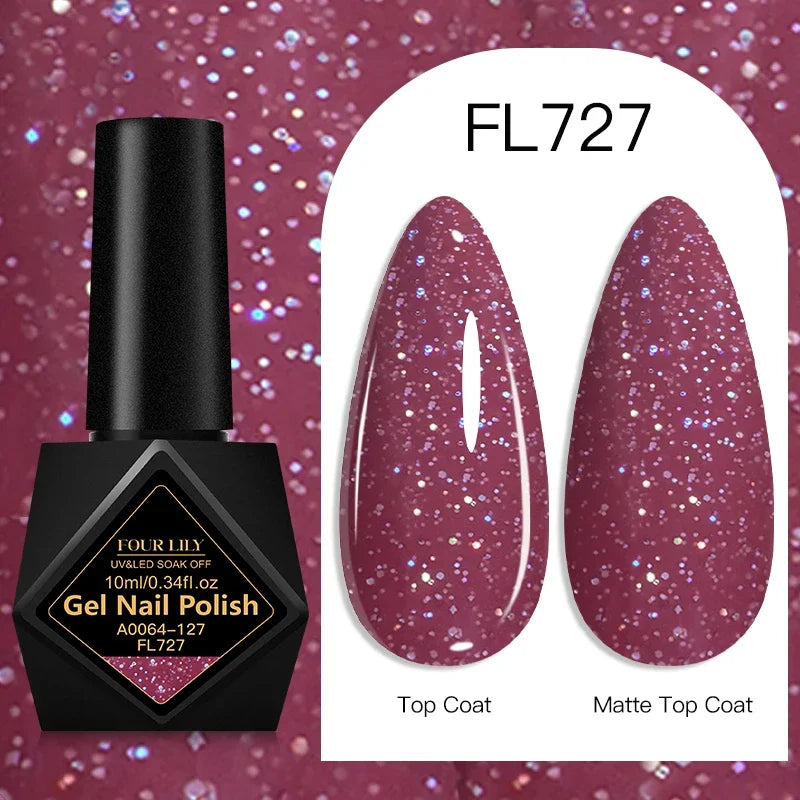 10ml Gel Nail Polish 162 Colors Nail Supplies Vernis Semi Permanent Nail Art Manicure Soak Off LED UV Gel Nail Varnishes Summer