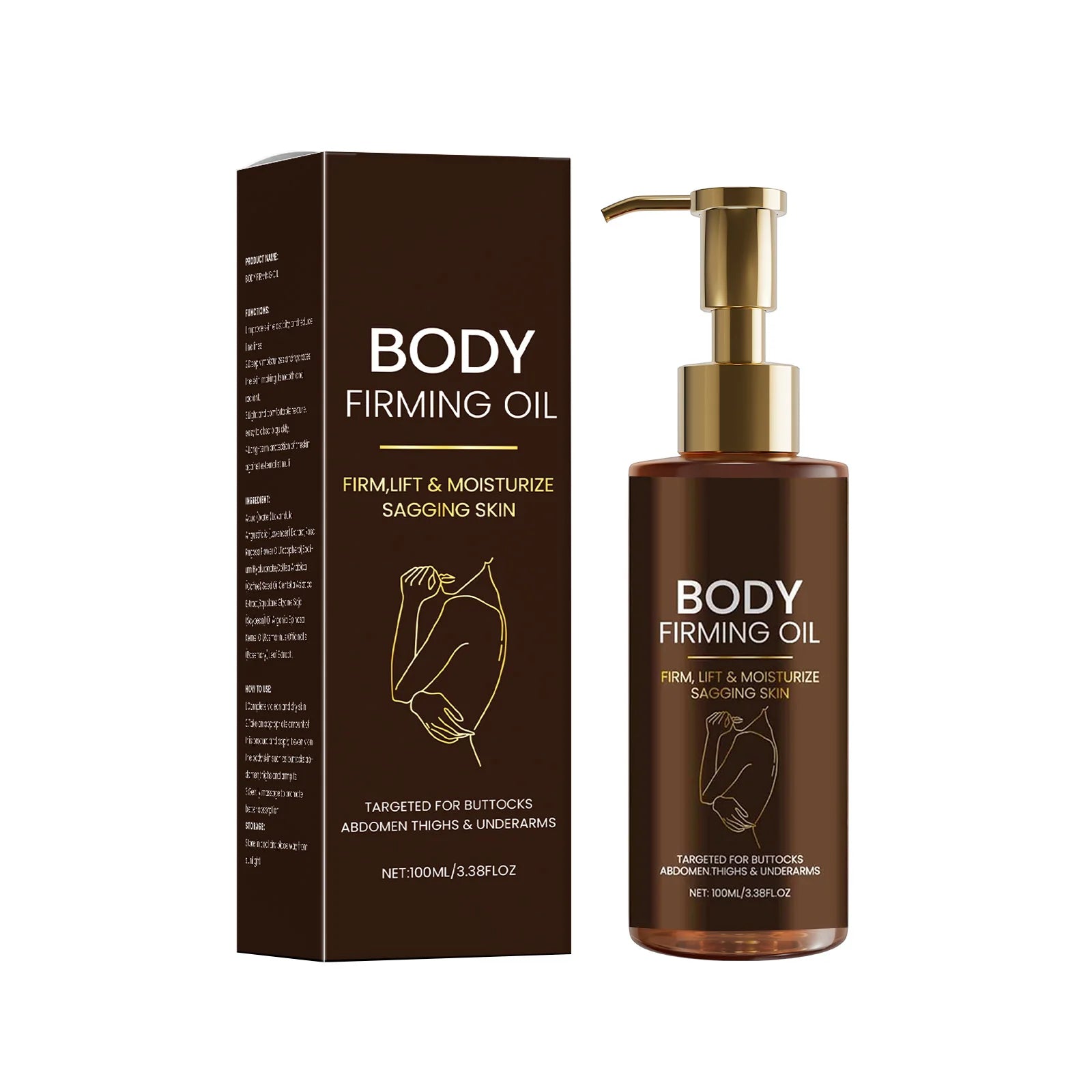 Tightening Body Oil Lightening Improve Dry Brightening  Nourishing Lifting Firming Smooth Anti Cellulite Skin Care Massage Care