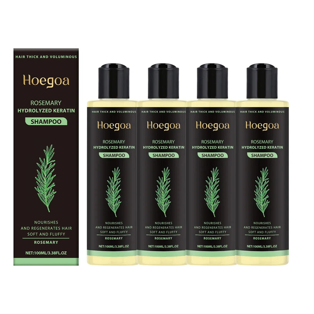 Natural Rosemary Hair Shampoo Reduce Hair Loss Clean Dandruff Nourish Moisturize Scalp Improve Hair Quality Hair Care Product