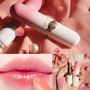 Peach Color Lip Balm Crystal Temperature Change Jelly Lipstick Moisturizing Lasting Lip Gloss Makeup Lips Care Repair Cosmetics