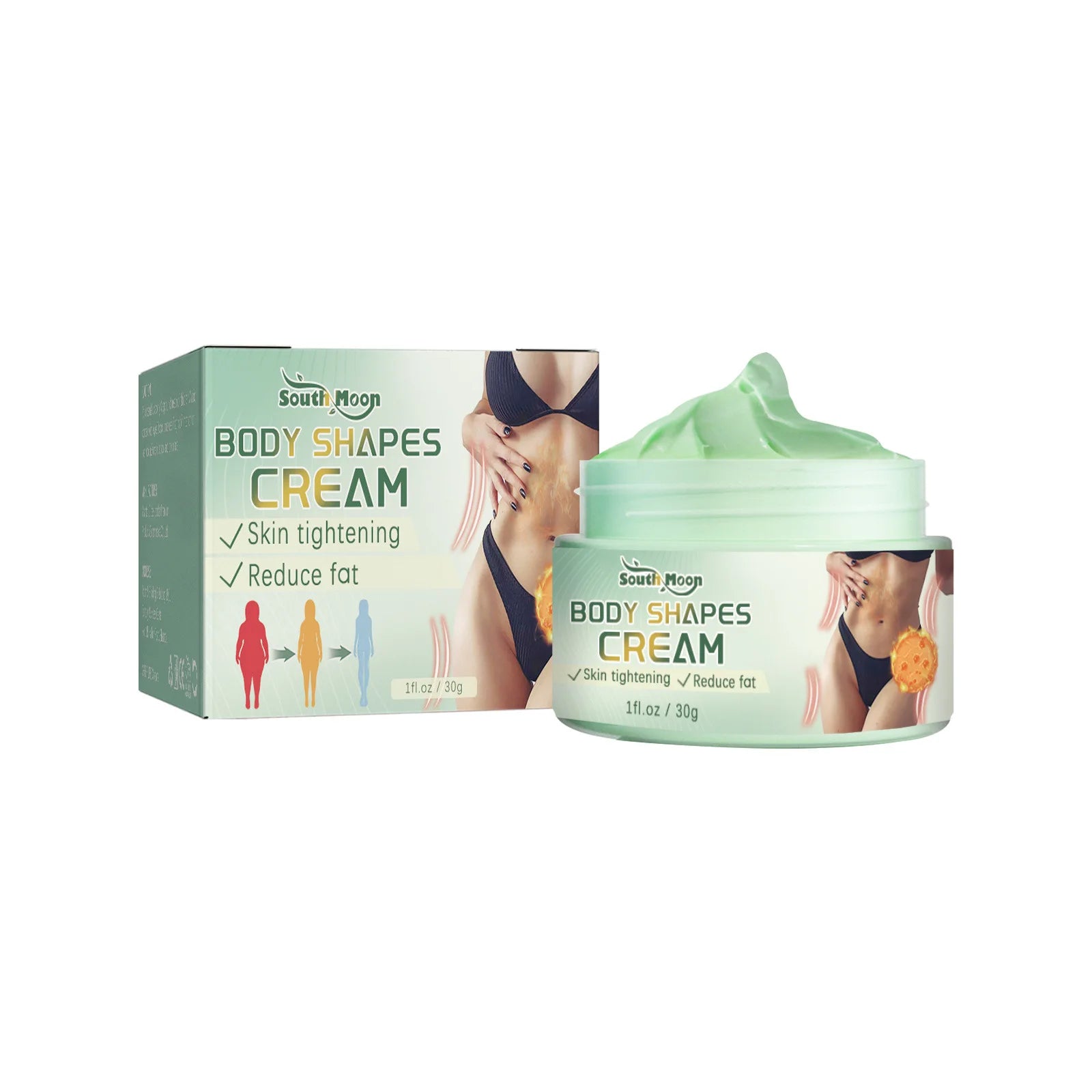 Fat Burn Slimming Cream Belly Firming Abdominal Muscle Sculpting Reduce Thigh Fat Metabolize Enhancer Cellulite Removal Cream