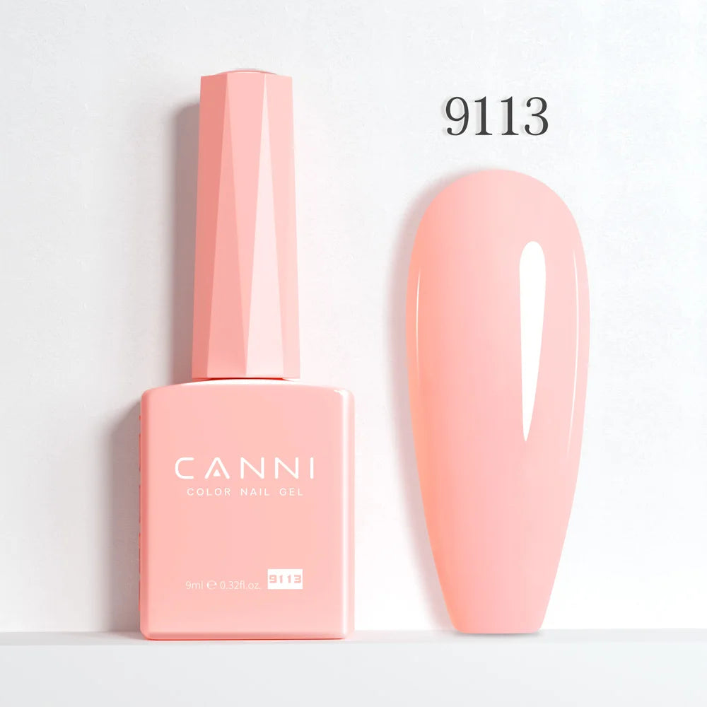 CANNI Nail Gel Polish HEMA FREE TPO FREE Summer Colors Semi Permanent Soak Off UV LED Self-leveling Great Coverage Gel Varnish