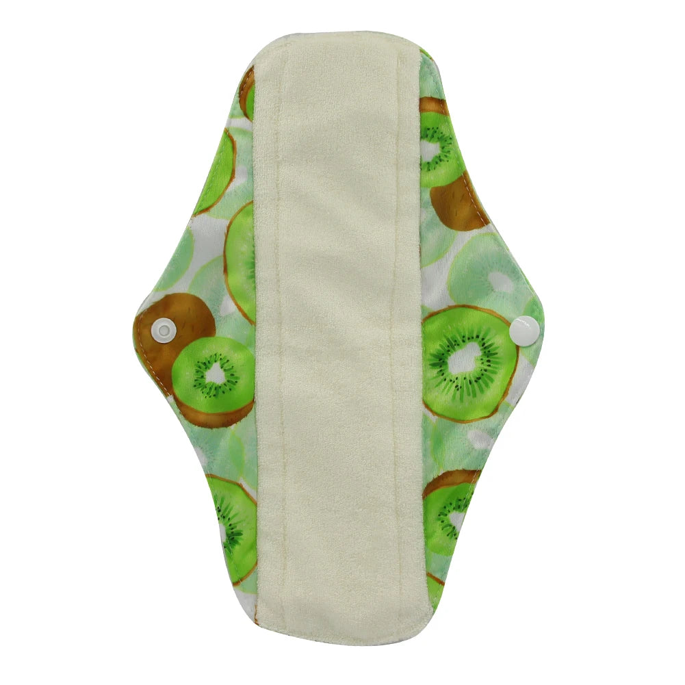 Ohbabyka Panty Liner Cloth Menstrual Pad Mama Sanitary Reusable Soft Washable Charcoal Period Napkins