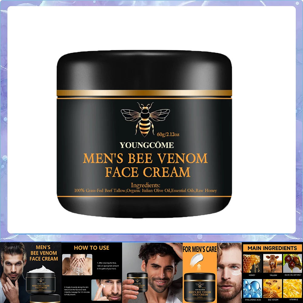 Bee Venom Anti-Aging Face Cream Wrinkle Remove Neck Lifting Firming Cream Moisturizing Tender Soften Skin Whitening Neck Cream
