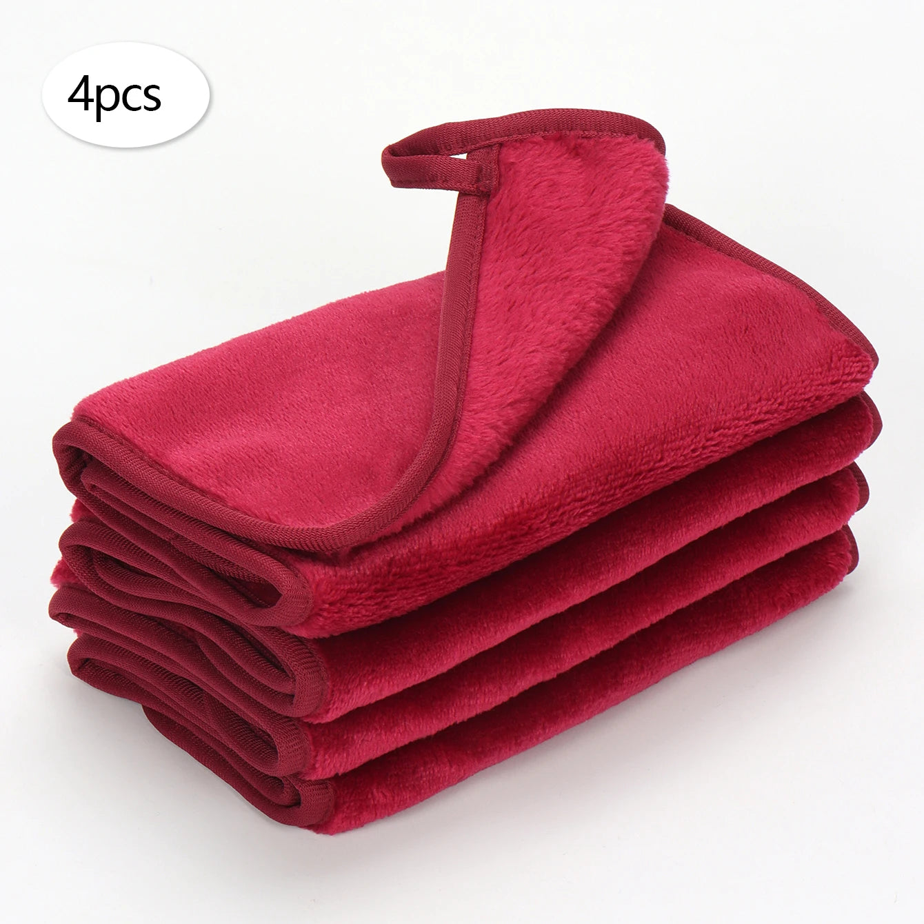 2040 Hanging Makeup Remover Wipes 2-4-6Pcs, Machine Washable, Reusable Makeup Remover Tools for All Skin Types