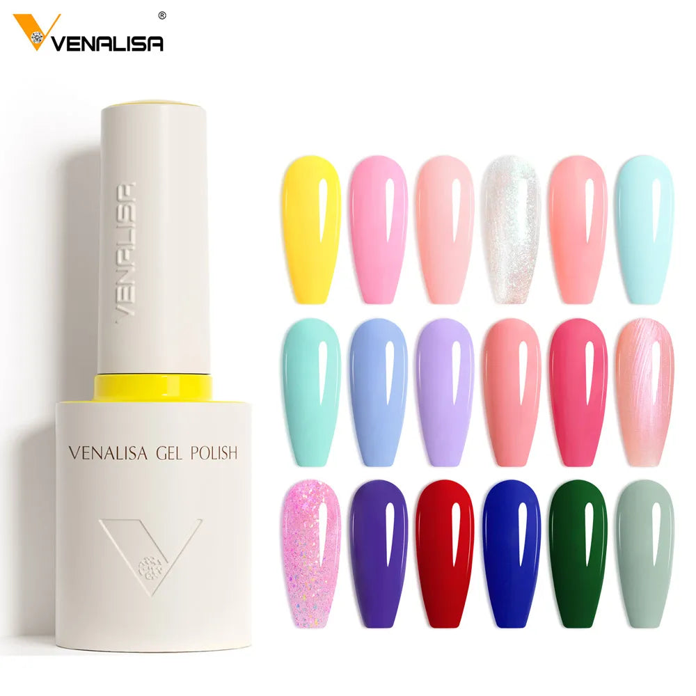 VENALISA 10ml V6 Nail Gel Polish HEMA FREE TPO FREE Cat Eye Gel Polish Semi Permanent UV LED Soak Off Nail Manicure Gel Lacquer