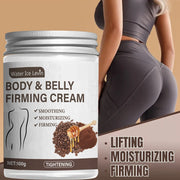100g Caffeine Collagen Firming Cream – With Caffeine, Coconut Oil & Vitamin E for Moisturizing and Smoother-Looking Skin, Fragrance-Free & Suitable for All Skin Types