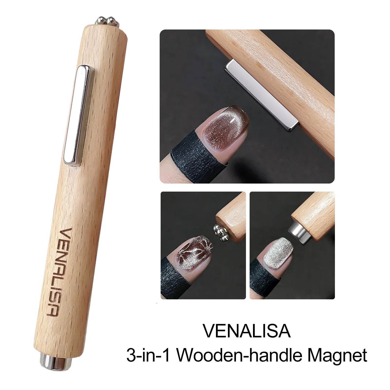 Venalisa TPO Free Hema Free 10ml Winter Nails Warm Coffee Cat Eye Nail Gel Polish Magnet Soak Off UV LED Semi Permanent Nail Gel