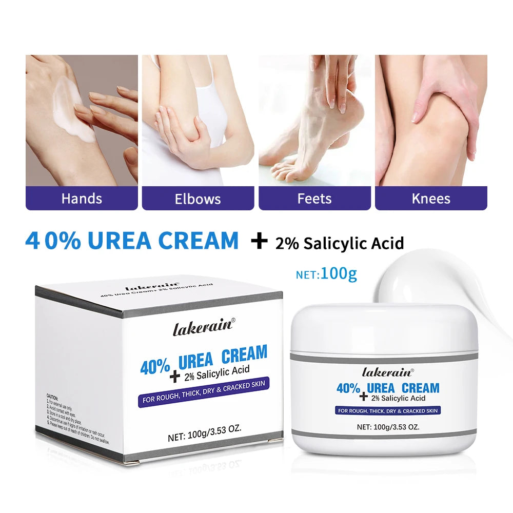 New 42% Urea Cream + 2% Salicylic acid Foot and hand Moisturizer, deep moisturizer and Nourishing moisturizer