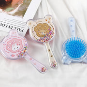 Cartoon Animal Baby Combs High Quality Anti-knot Hair Massager Kids Hair Brushes Hairdressing Comb for Children Adult Hair Care