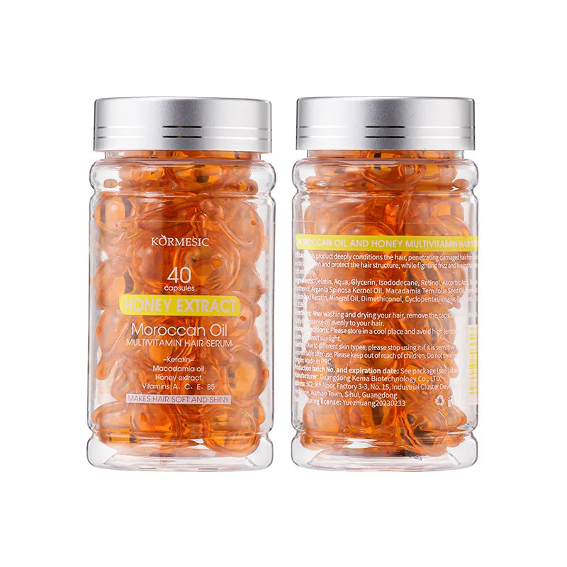 Best-Selling Multi-Vitamin Hair Care Essential Oil with Long-Lasting Fragrance and Smooth Texture Kormesic Hair Serum
